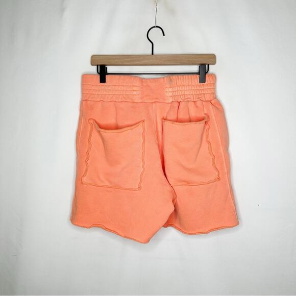 LES TIEN Heavyweight Yacht Shorts Washed Cantaloupe in Size Small - Picture 5 of 5